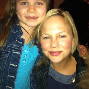 With the beautiful Adelaide Clemens, Early 2014