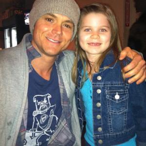 With Clayne Crawford - Early 2014