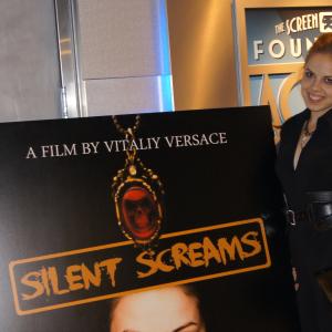 Silent Screams premier Sasha Kolos and Callan Coles