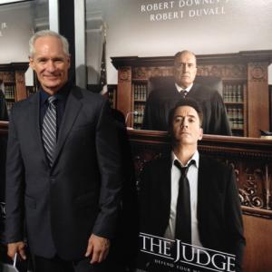 Matt Riedy arrives at The Judge premiere 10/1/14 in Beverly Hills.