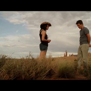 Ryan Caraway and Kelsey Siepser in 'West of Her' (2016).