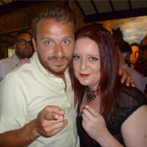 With Dapper laughs Daniel OReilly on the ITV2 show Dapper Laughs on the pull