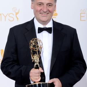 Steven Moffat at event of The 66th Primetime Emmy Awards (2014)