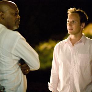 Still of Samuel L Jackson and Patrick Wilson in Lakeview Terrace 2008