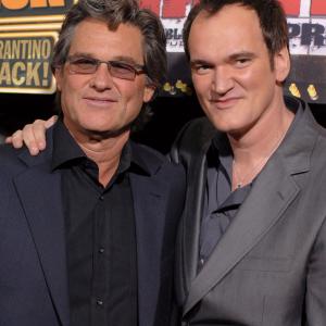 Quentin Tarantino and Kurt Russell at event of Death Proof 2007