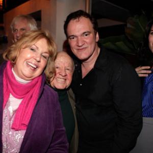 Neve Campbell Quentin Tarantino Mickey Rooney and Jan Rooney