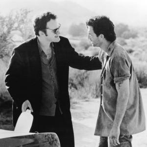 Still of Quentin Tarantino and Dylan McDermott in Destiny Turns on the Radio 1995