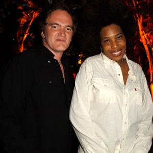 Quentin Tarantino and Macy Gray