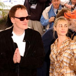 Quentin Tarantino and Emmanuelle Bart
