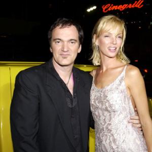 Quentin Tarantino and Uma Thurman at event of Nuzudyti Bila 1 2003