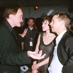 Quentin Tarantino, Chad Lowe and Hilary Swank