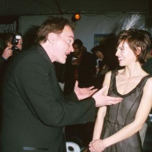 Quentin Tarantino Chad Lowe and Hilary Swank
