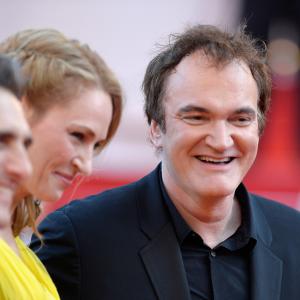Quentin Tarantino Uma Thurman and Lawrence Bender at event of Bulvarinis skaitalas 1994