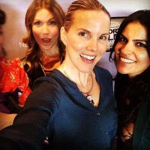 NBCUniversal Shorts - Joy Mahaffey with Vassy and Kelly V Dolan goofy face.