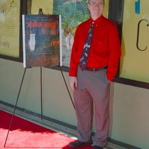 At the premier for Horror House