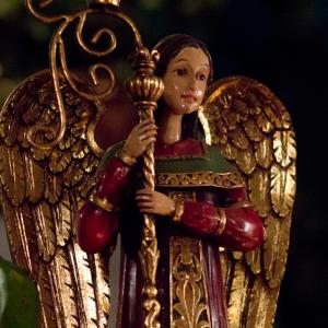 TRIVIA: Angel statue purchased at Stats on 11-30-13 in Pasadena, California specifically for use in 