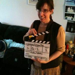 Director with slate