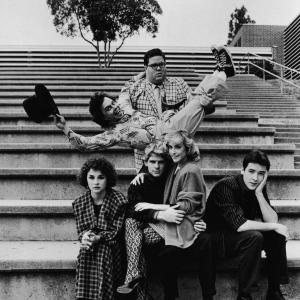 Still of John Cusack, Curtis Armstrong, Aaron Dozier, Diane Franklin, Dan Schneider and Amanda Wyss in Better Off Dead... (1985)