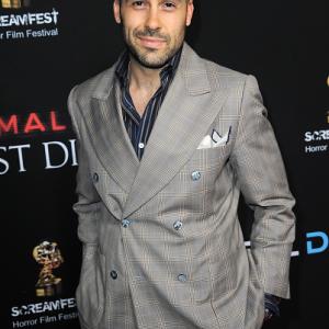 Jared Van Doorn arrives for the Paranormal Activity: Ghost Dimension premiere.