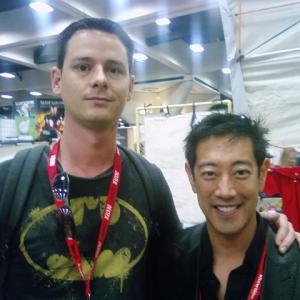 With Grant Imahara at ComicCon San Diego