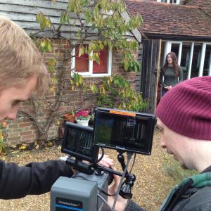 Behind the scenes on Invasion of the Not Quite Dead Josh White Lydia Kay Stuart Lawson