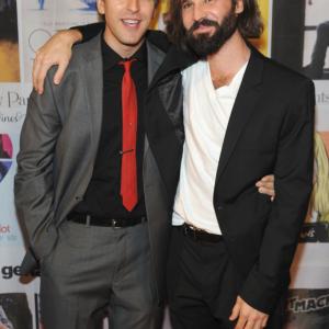 Jayce Bartok and Rodrigo Lopresti NY premier of A Song Still Inside at the 18th Annual Genart Film Festival  Inside at AMC Lowes Village on October 4 2013 in New York City