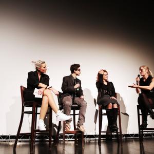 QA at the Danish premier at CPHDOX 2014 with Ryan Cassata Fran Cassata and director Elvira Lind hosted by Mette Ohlendorff