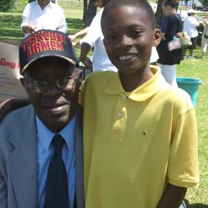 Justice with Lee Hayes Tuskegee Airman  Juneteenth Celebration