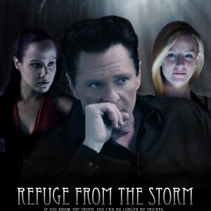 Michael Madsen Jane Santos and Kristen Quintrall in Refuge from the Storm 2012