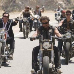 Still of Michael Madsen Eric Balfour and Larry Bishop in Hell Ride 2008
