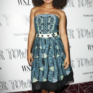 Jaz Sinclair attends the WSJ Magazine And Forevermark Special Los Angeles Screening Of Paper Towns at The London Hotel