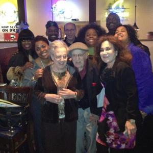Hot Flash & Company Sitcom Premiere in Baltimore, MD on April 1, 2012. Cast members of Hot Flash & Company.