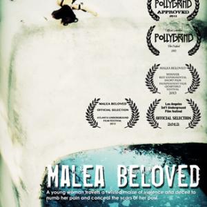 Official poster MALEA BELOVED Winner Best Experimental Short Film IFQ Festival 2013
