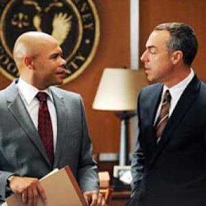 Chris Butler and Titus Welliver in The Good Wife