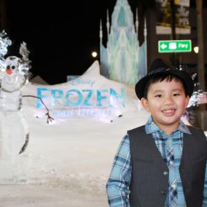 Albert Tsai attended Disney movie Frozen world premiere in Los Angeles 11192013