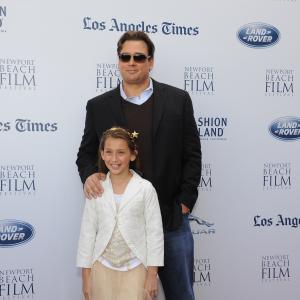 Newport Beach Film Festival  Premiere of This Last Lonely Place  Executive Producer Robbert de Klerk with his daughter actress Holland de Klerk