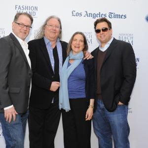 Newport Beach Film Festival - Premiere of 'This Last Lonely Place' - From L to R: Steve Anderson, Erich Schiffmann, Leslie Bogart, Robbert de Klerk
