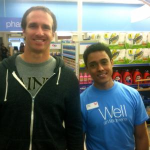 Set of Walgreen's Commercial with Drew Brees