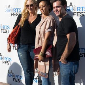 Pictured Cast - Paige Segal, Lyn Quinn, Brett Colbeth at the LA Shorts Fest 2014