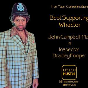 Inspector Bradley Pooper John CampbellMac in British Hustle 2014