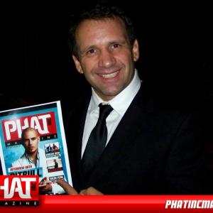 John CampbellMac at Sugar Shane Mosley charity boxing event in Pomona with Phat magazine