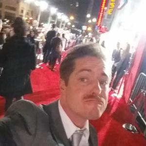 Selfie from the red carpet premier of the movie Mortdecai at the TCL Chinese Theater in Hollywood 12115