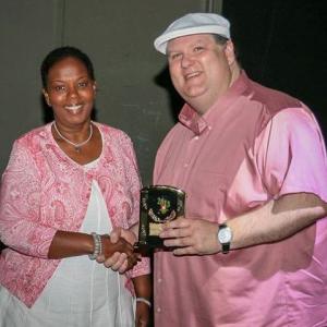As one of the producers of the documentary film Until We Have Faces, Dale is handing out awards and served as emcee at a fundraiser for the film.