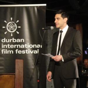Marco Torrens INternational Film Festival Awards in Durban South Africa