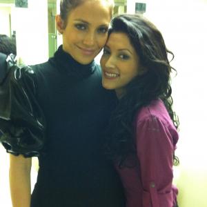 Jennifer Lopez and Pamela Marie