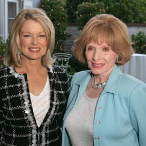 Patricia Barry and Mary Hart