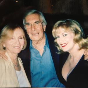Eva Marie Saint Martin Landau and Catherine Carlen at after the show THE SUNSHINE BOYS The Director was EVA MARIES HUSBAND JEFFERY HAYDEN IT WAS thrilling TO ACT WITH MY MENTORS Martin Landau and Mark Rydell