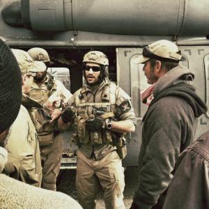 Technical advising on the set of Lone Survivor