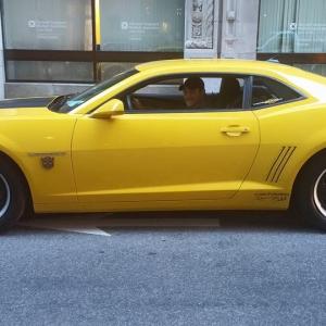 Featured Camaro on the set of Ghostbusters 2015