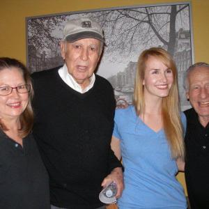 After performing for Mel Brooks and Carl Reiner in Love and Other Allergies written by Michelle Kholos Brooks